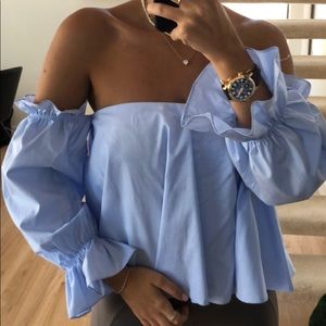 Extremely Comfortable Off the Shoulder Blouse